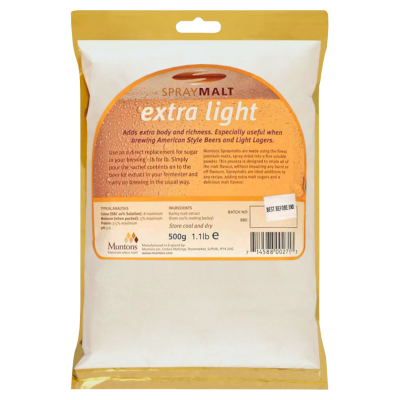 Muntons Spraymalt Extra Light 500g