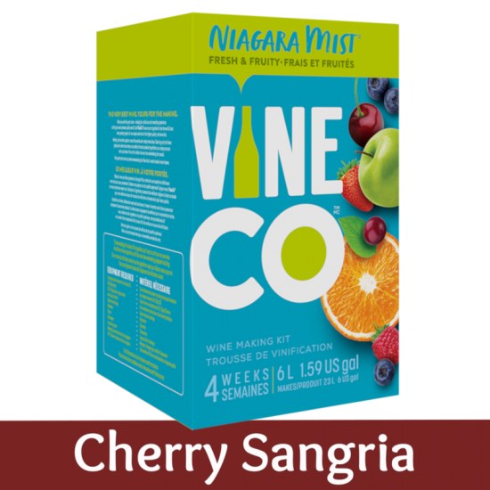 Niagara Mist 30 Bottle Light Wine Ingredient Kit - Cherry Sangria