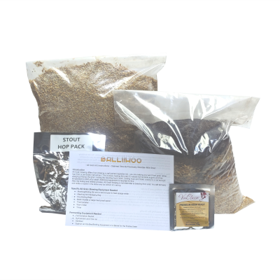 Balliihoo Oatmeal Stout - All Grain / Full Mash Beer Kit - 40 Pint