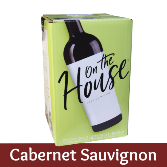 On The House - 30 Bottle Wine Ingredient Kit - Cabernet Sauvignon