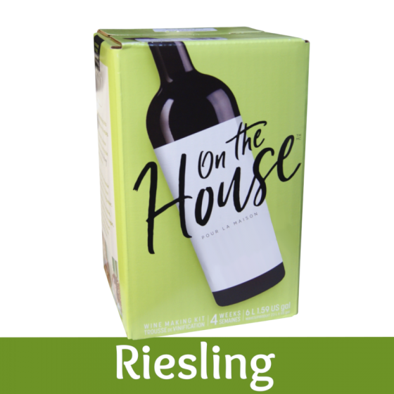 On The House - 30 Bottle Wine Ingredient Kit - Riesling