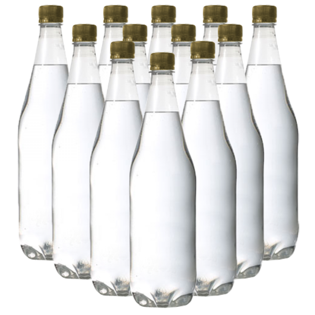 1 Litre Pet (plastic) Clear Bottles Pack Of 24 Balliihoo