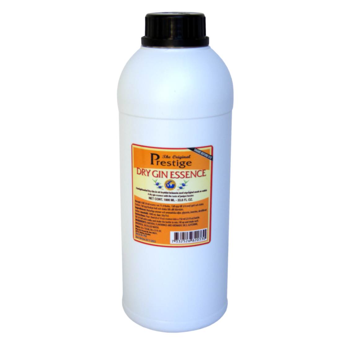 Original Prestige Bulk 1 Litre Tub - Dry Gin Essence - Balliihoo