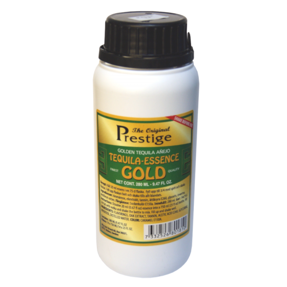 SPECIAL OFFER - Prestige Tequila Gold Essence 280ml - Expired BBE