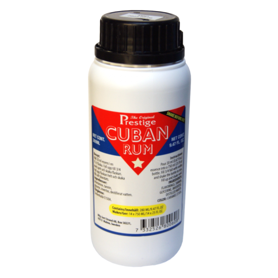 Original Prestige Bulk 280ml - Cuban Rum Essence