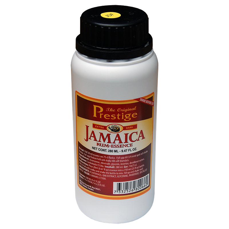 Original Prestige Bulk 280ml Extra Dark Jamaica Rum Essence Balliihoo