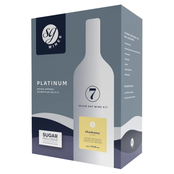 SG Wines Platinum 30 Bottle - Chardonnay (Formerly Solomon Grundy)