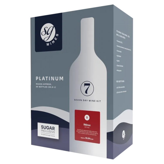 SG Wines Platinum 30 Bottle - Shiraz (Formerly Solomon Grundy)