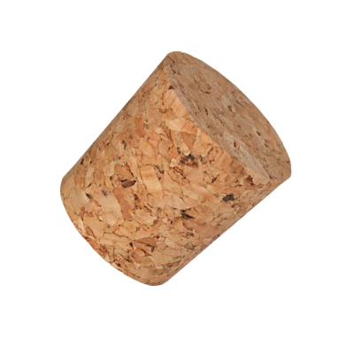 Single Solid Cork Bung For Demijohn