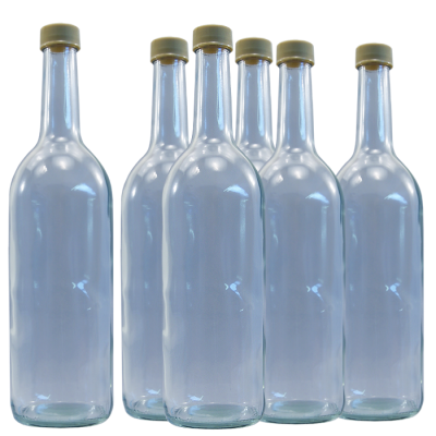 750ml Spirit / Mineral Water / Juice - Glass Bottle - Pack Of 9