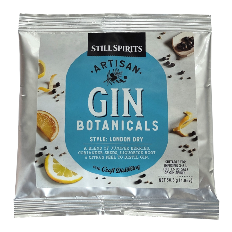 Still Spirits Gin Botanicals 50g Pack Balliihoo