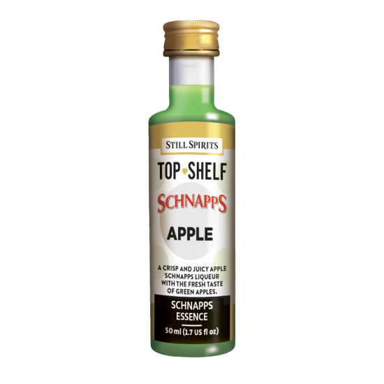 SPECIAL OFFER - Still Spirits - Top Shelf - Schnapps Essences - Apple - Short BBE
