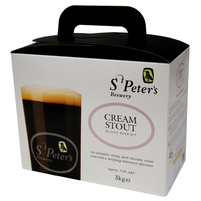 SPECIAL OFFER - St Peters Cream Stout - 36 Pint Ingredient Kit - Damaged Box