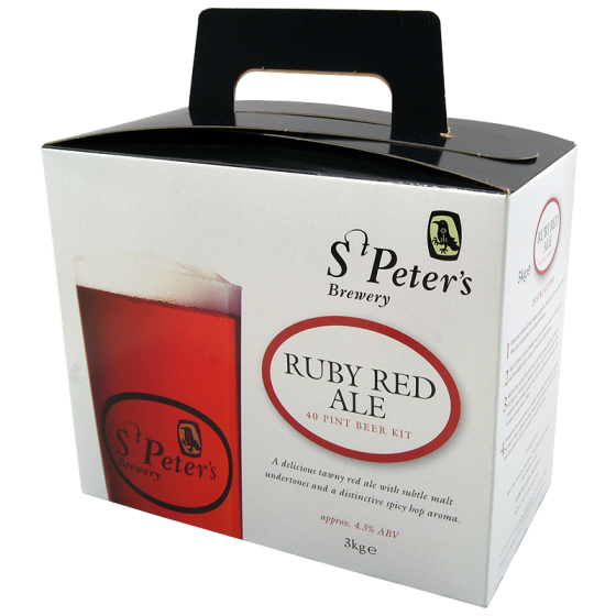 St Peters 3kg - Ruby Red Ale