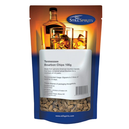 Still Spirits - Tennessee Bourbon Barrel Chips - 100g Bag