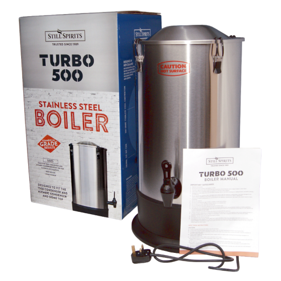 Still Spirits Turbo 500 - T500 - 25 Litre Stainless Steel Boiler