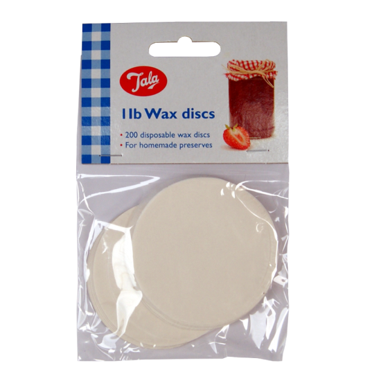 Pack Of 200 Wax Discs 6cm Diameter To Fit Traditional 1lb Jam Jars