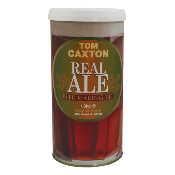 SPECIAL OFFER - Tom Caxton Real Ale - 40 Pint Ingredient Kit - Dented Tin
