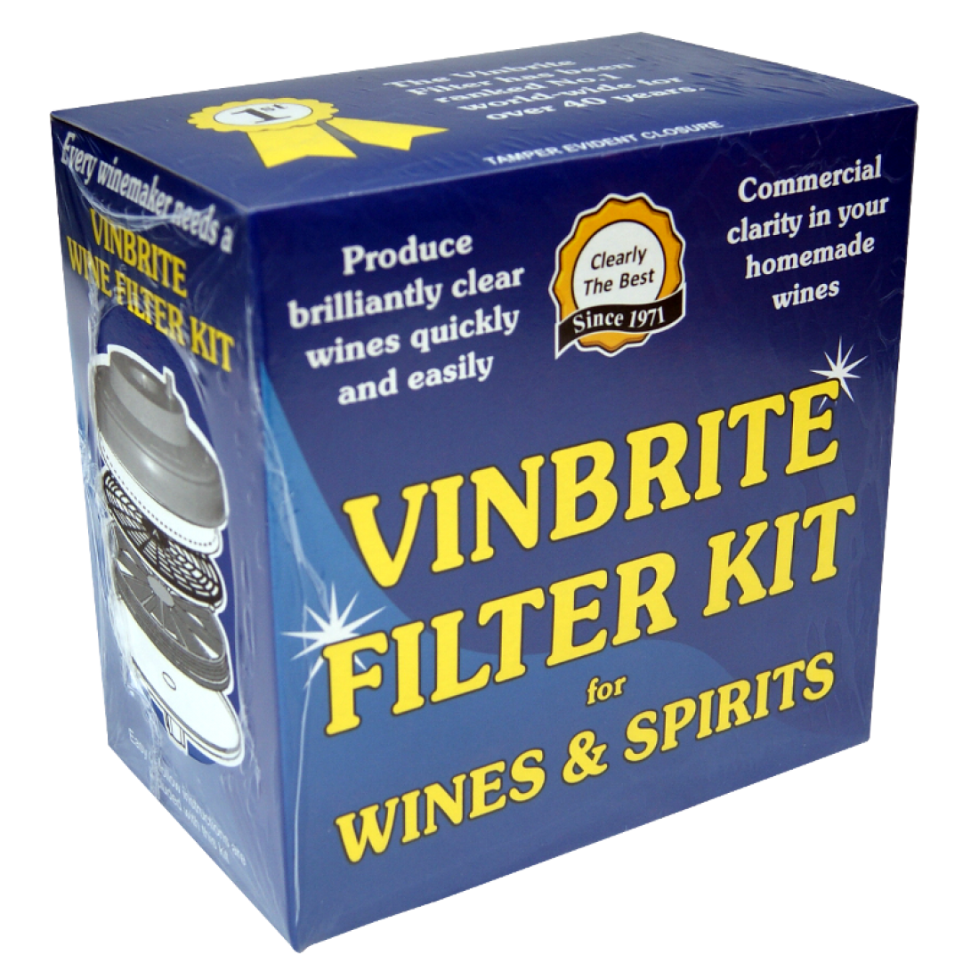 Harris Filters Vinbrite Wine Filter Kit Mkiii Balliihoo