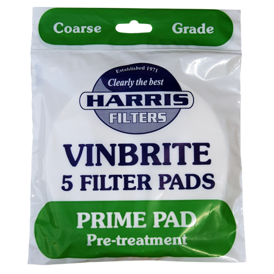 Pack Of 5 Harris Coarse Grade Prime Pads To Fit Mk 3 Vinbrite Filter