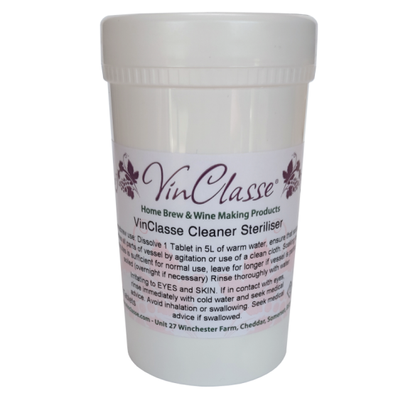 VinClasse Cleaner Steriliser - Bulk Tub Of 80 x Tablets