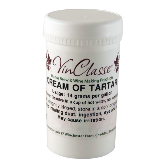 VinClasse Cream of Tartar 100 Gram Tub