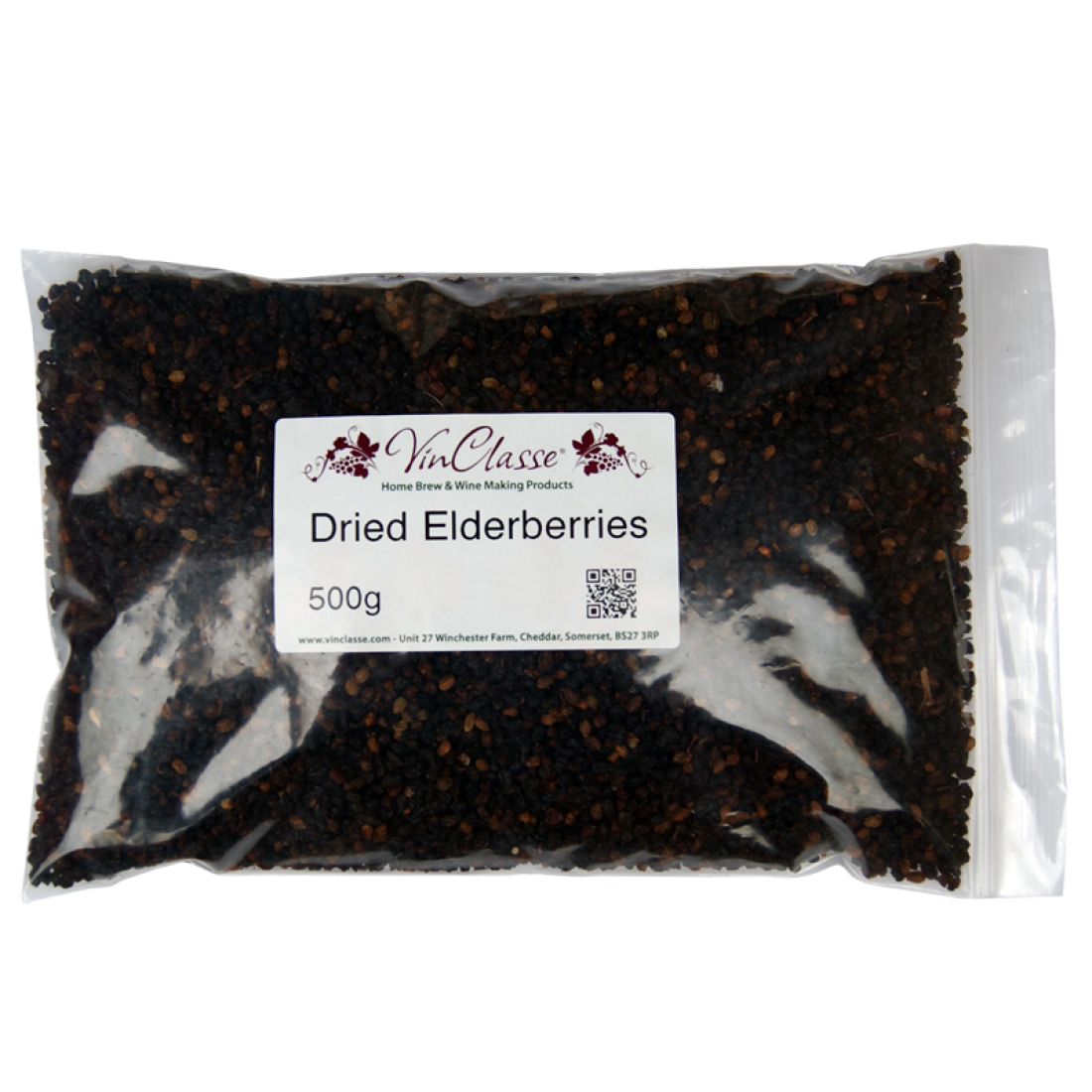Dried Elderberries 500g Bag Balliihoo
