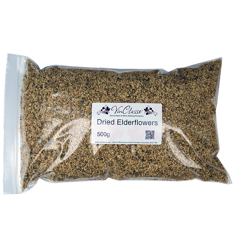 Dried Elderflowers 500g Bag Balliihoo