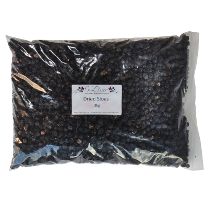 Dried Sloes - 3kg Bulk Bag