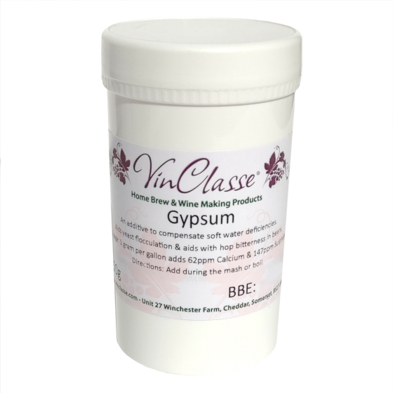 VinClasse Calcium Sulphate Gypsum 250 Gram Tub
