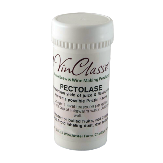 VinClasse Pectolase / Pectinase / Pectin Enzyme 32 Grams