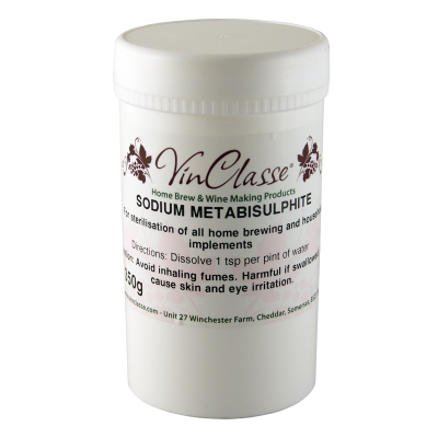 VinClasse Sodium Metabisulphite - 350g