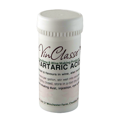 Vinclasse Tartaric Acid 50 Grams