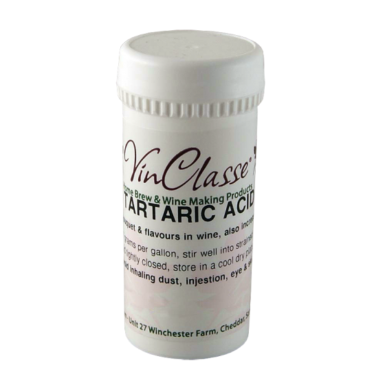 Vinclasse Tartaric Acid 50 Grams