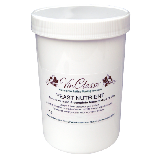 VinClasse Yeast Nutrient - 1Kg Bulk Tub
