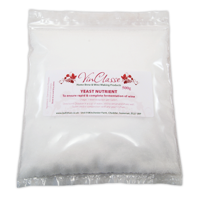 VinClasse Yeast Nutrient - 500g Bag