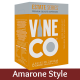 Vineco Estate Series 30 Bottle Red Wine Ingredient Kit - Amarone Style
