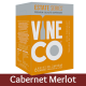 Vineco Estate Series 30 Bottle Red Wine Ingredient Kit - Cabernet Merlot