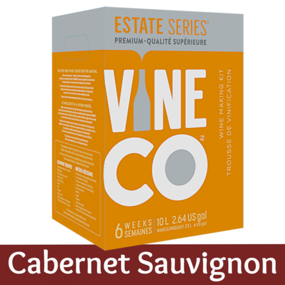 Vineco Estate Series 30 Bottle Red Wine Ingredient Kit - Cabernet Sauvignon