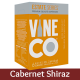 Vineco Estate Series 30 Bottle Red Wine Ingredient Kit - Cabernet Shiraz