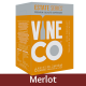 Vineco Estate Series 30 Bottle Red Wine Ingredient Kit - Merlot