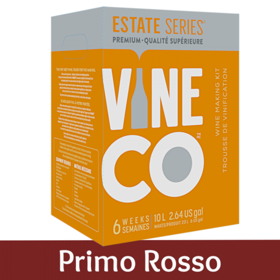 Vineco Estate Series 30 Bottle Red Wine Ingredient Kit - Primo Rosso