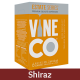 Vineco Estate Series 30 Bottle Red Wine Ingredient Kit - Shiraz