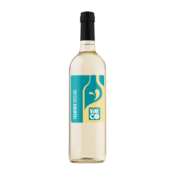 Vineco Estate Series 30 Bottle White Wine Ingredient Kit - Traminer Riesling