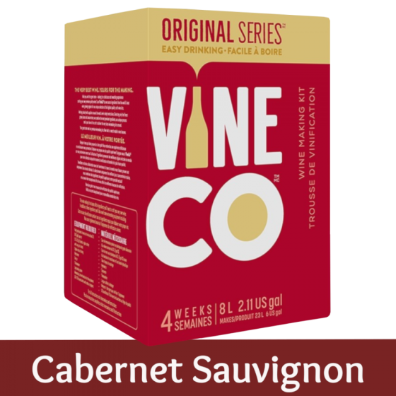 Vineco Original Series 30 Bottle Red Wine Ingredient Kit - Cabernet Sauvigon