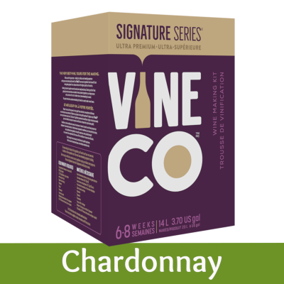 Vineco Signature Series White Wine Ingredient Kit - Chardonnay