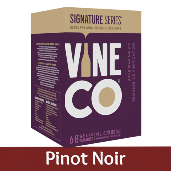 Vineco Signature Series Red Wine Ingredient Kit - Pinot Noir