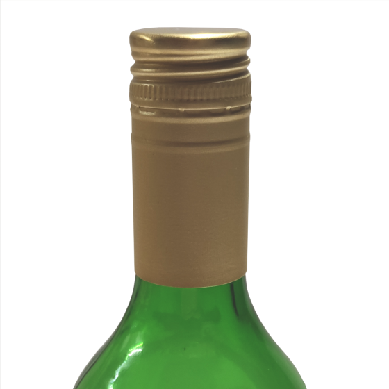 Threaded Caps For Screw Top Wine Bottles - Gold - Pack Of 30 Threaded Caps For Screw Top Wine Bottles - Gold - Pack Of 30