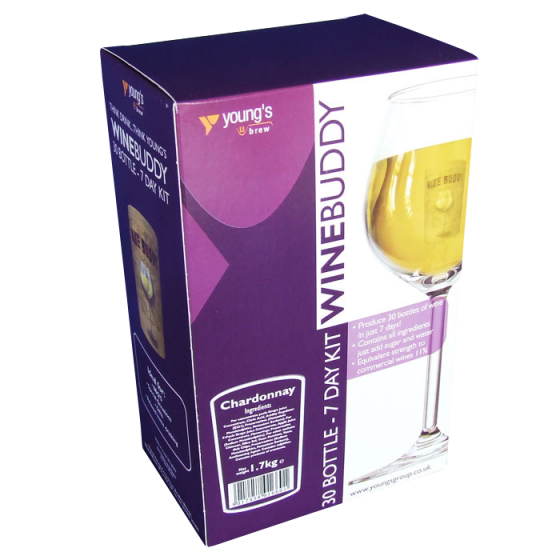 Winebuddy 30 Bottle Wine Kit - Chardonnay