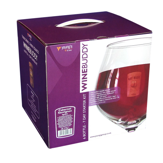 Winebuddy Starter Kit - For 6 Bottles Of Cabernet Sauvignon
